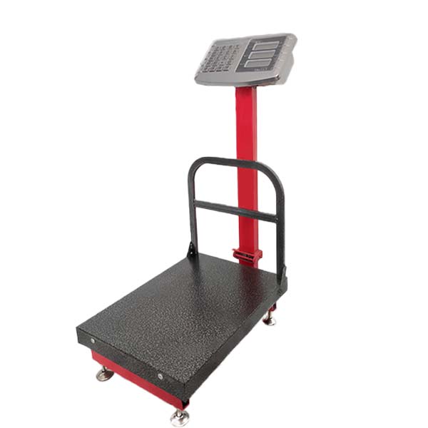 تصویر باسکول محک ۳۰۰ کیلویی تاشو گارددار با نمایشگر دو طرفه 